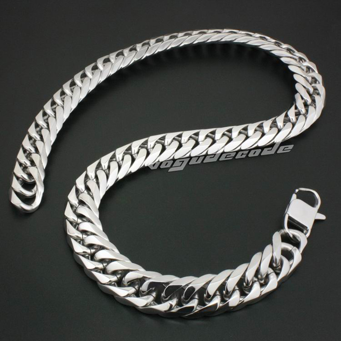 silvery fashion man Superhard Necklace jewelry COOL Thick Men's Titanium steel necklace length Optionalin the Accessories/Fashion Jewelry, Necklace  category - from Buy2taobao.com to provide professional Taobao agent buy service