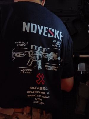 军迷战术T恤noveske枪械衣服夏季