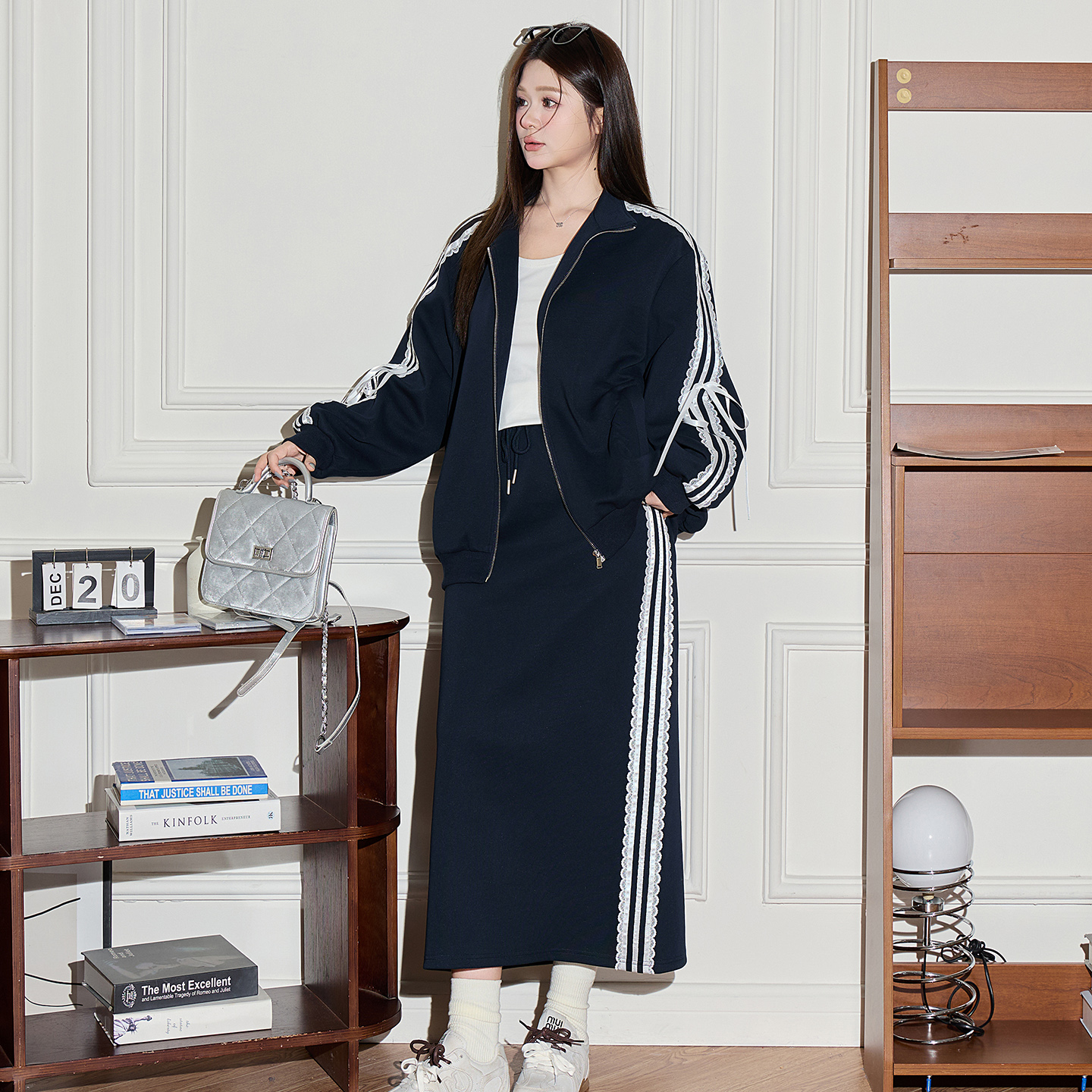 微胖mm大码休闲卫衣套装