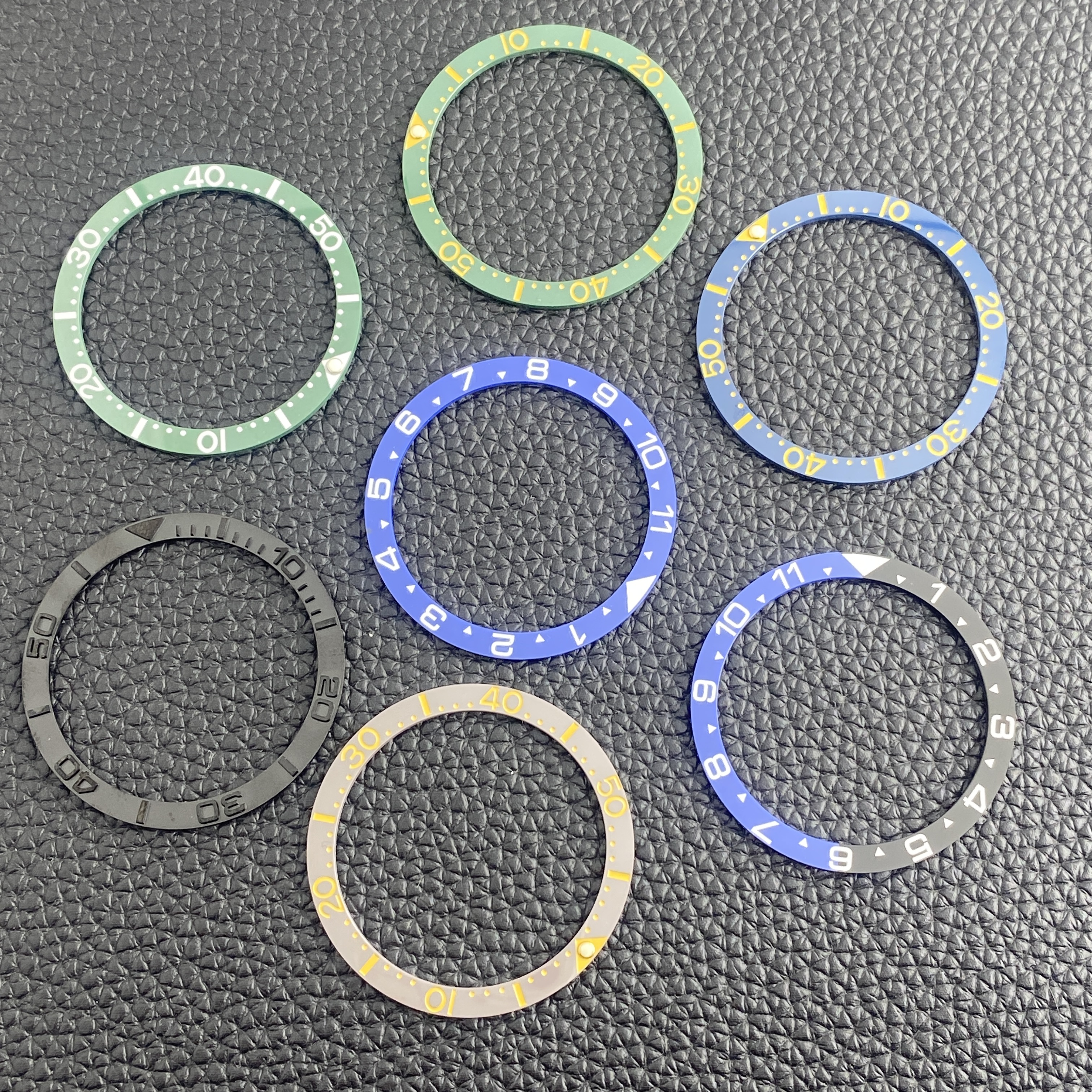 手表表圈平面陶瓷外圈口外径38mm*30.7mm