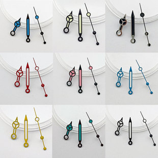 手表指针绿夜光表针适用于NH35/36/34机械机芯