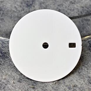 28.5mm手表表盘配件搪瓷白面适用于NH35/36专用机械机芯