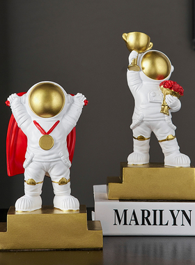 创意宇航员定制奖杯摆件纪念品