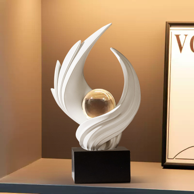 风生水起客厅摆件高端大气上档次轻奢高档电视柜酒柜艺术装饰高级