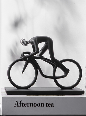 运动系列人物摆件家居客厅书房小众艺术办公室桌面装饰工艺品摆设