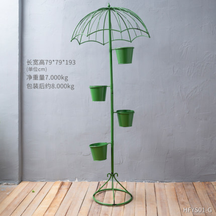 创意欧式落地花架置物架阳台装饰品摆件家居客厅服装店花店小摆设