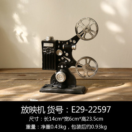 创意复古模型酒柜装饰品摆件家居客厅电视柜书架书桌桌摆设小摆饰