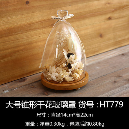 zakka创意动物玻璃罩摆件家居客厅室内电视柜服装店装饰品小摆设