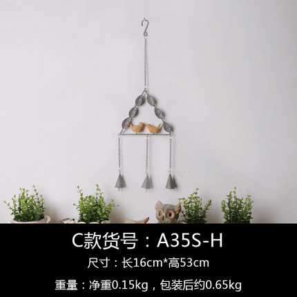 zakka日式风铃挂饰门饰创意家居挂门铃铛房间软装饰品工艺品挂件