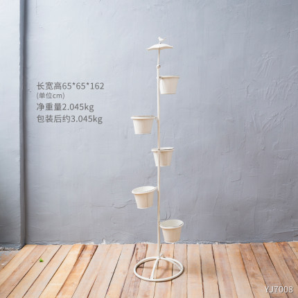 创意欧式落地花架置物架阳台装饰品摆件家居客厅服装店花店小摆设