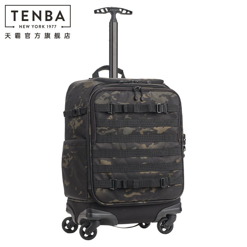 天霸摄影拉杆箱专业户外相机包双肩可背负旅行箱耐用万向轮登机箱多功