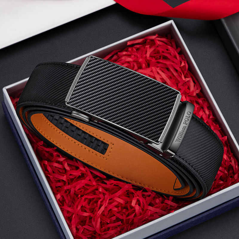 英皇保罗皮带男士高级感2024新款真皮腰带男商务时尚高档轻奢品牌