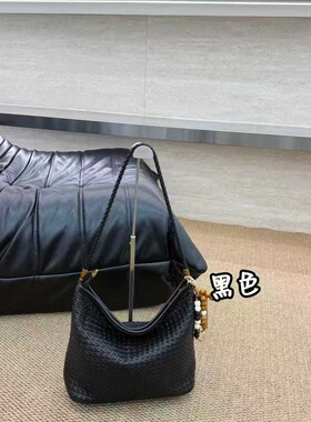 2025新款时尚百搭单肩编织包女大容量托特手提女包美乐提56028