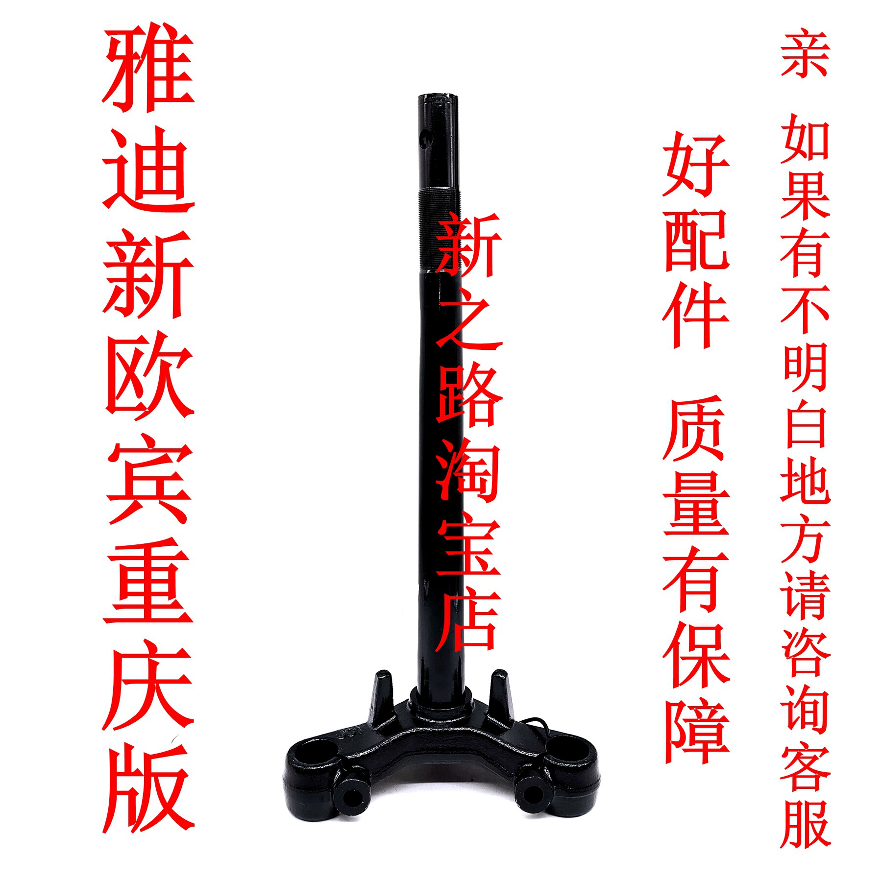 雅迪欧宾电动车原厂配套款三星柱图片