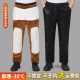 皮裤 加肥大 加绒加厚摩托车骑行外卖防风防水保暖宽松棉裤 男士 冬季