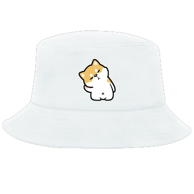 柴犬宽松款卡通潮流男女学生盆帽