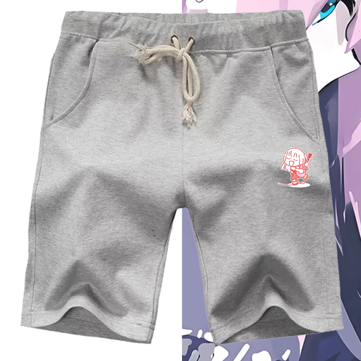 男女夏季二次元休闲百搭运动短裤