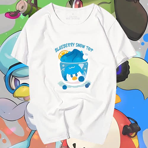 宝可梦周边纯棉半袖宽松百搭短袖