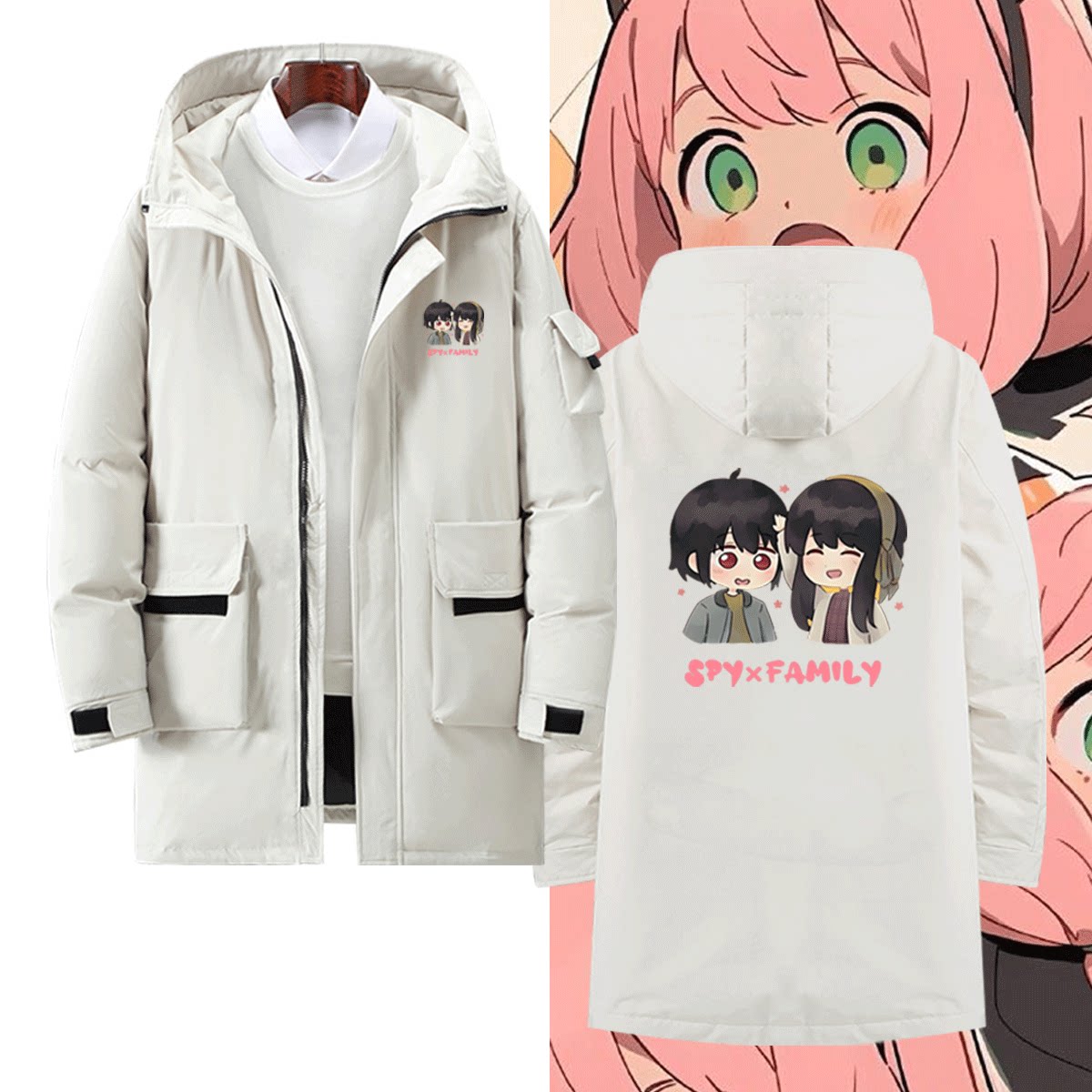 男女青少年休闲百搭可定制羽绒服