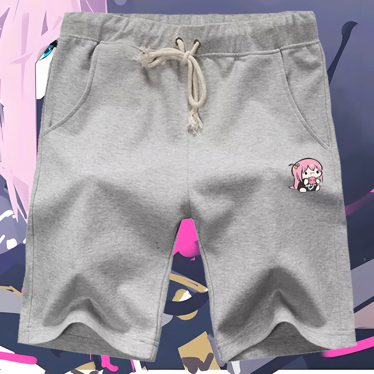 周边男女夏二次元休闲可定制短裤