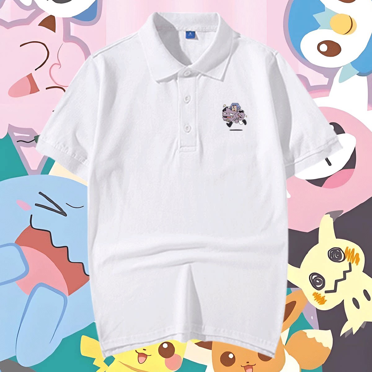 周边短袖T恤男女夏季休闲POLO衫