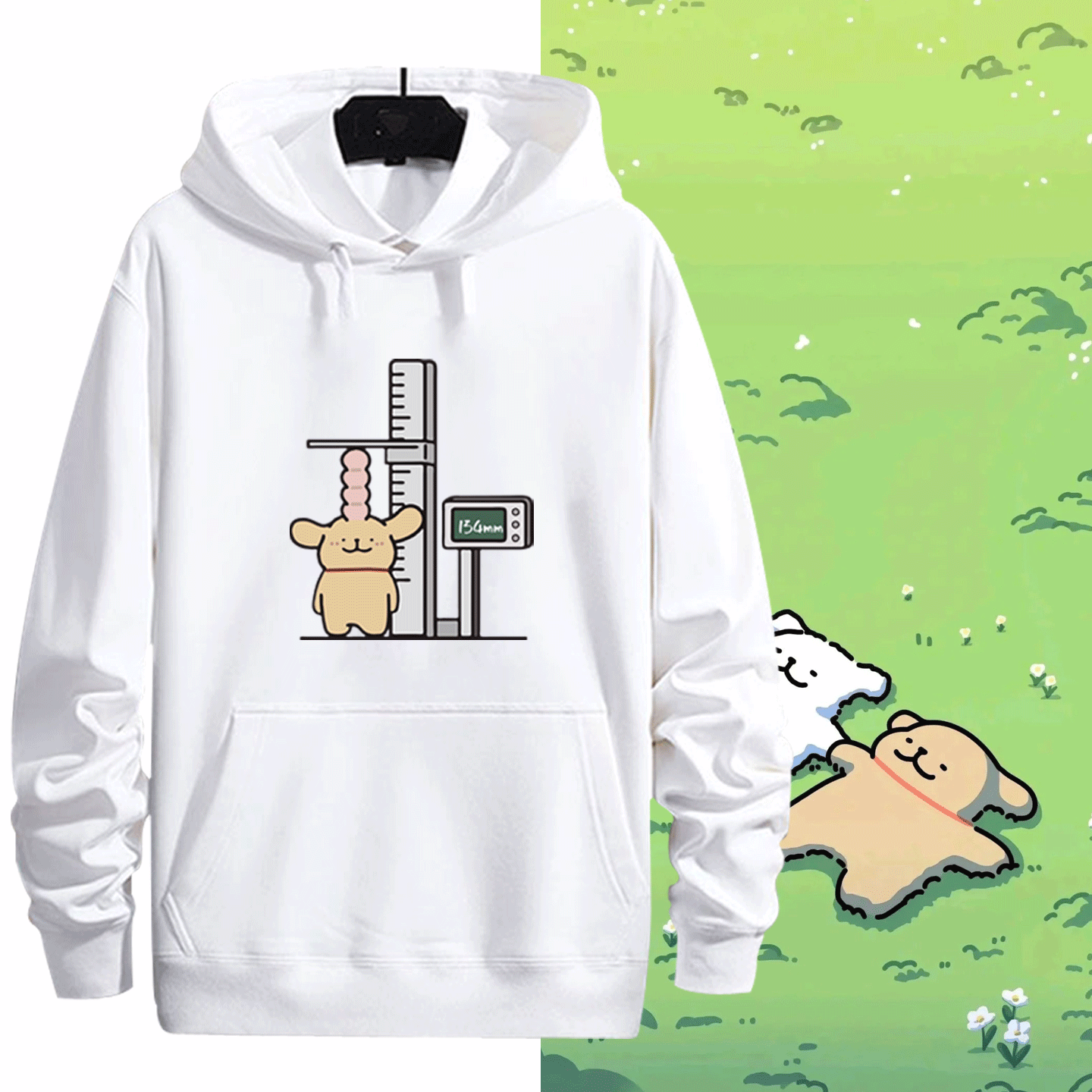 男女情侣可定制连帽衫带帽卫衣