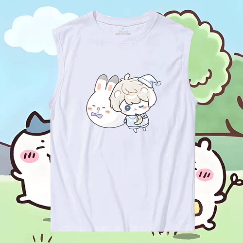 恋与深空乌萨奇吉伊卡哇小八背心