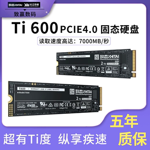 500G 长江存储致态Ti600 2TM.2 PCIE4.0原厂品牌国产PS5笔记本