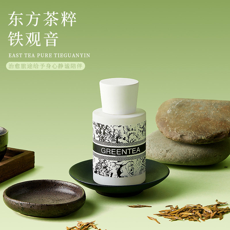 【霸王茶】车载香薰新中式简约杯架茶香除臭车内卧室阔香持久香氛