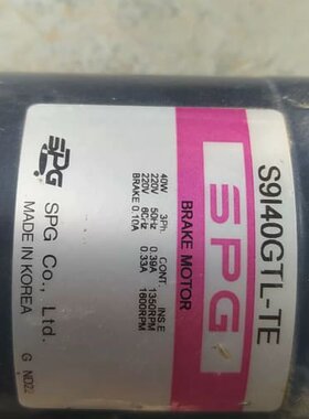 议价S9I40GTL-TE S9KB180BL韩国SPG马达减