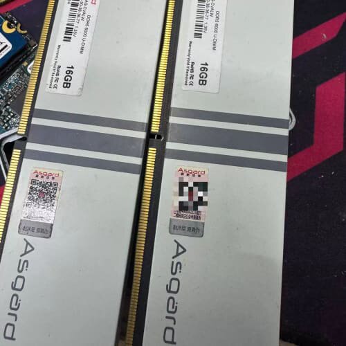 议价请阿斯加特武神6000-c30，16x2，成色可维修