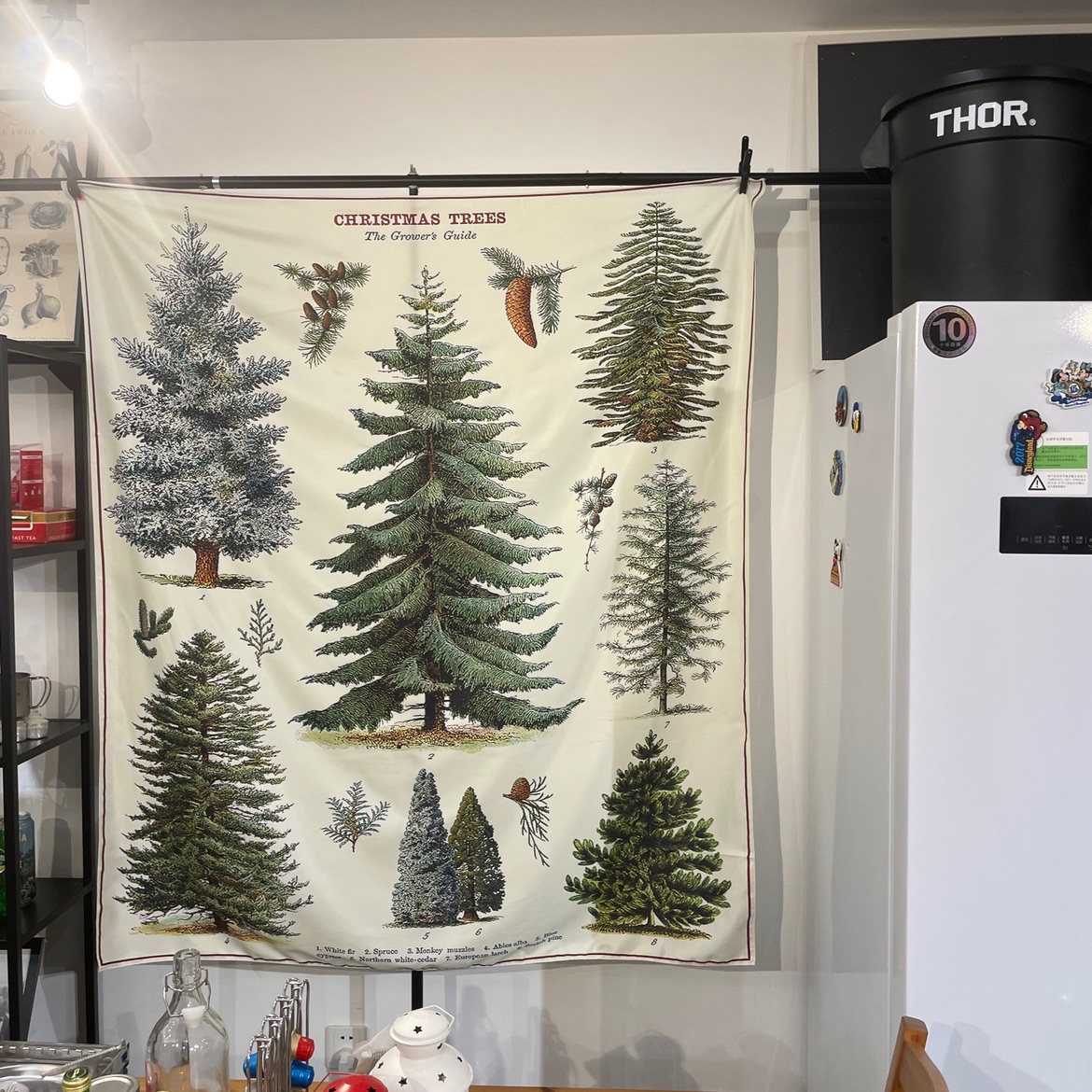 松树北欧成品森系个性文艺清新