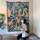 洛杉矶订单艺术家挂毯盖毯个性 家居欧美创造幻想热带布置房间装 饰