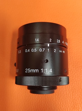 UTRON优创工业镜头HS2514V 400万-1200万像素定焦镜头1寸靶面25mm