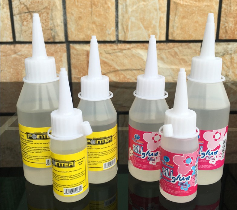 2瓶酒精胶保丽龙胶水30ML 100ML相片麻绳木头布艺雪糕棒胶布艺胶