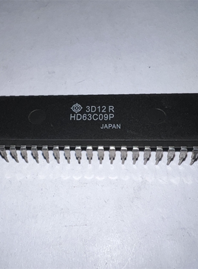 收藏宝贝 HD63C09P HD63C09EP HD63C09RP DIP-40 单片机IC 全新