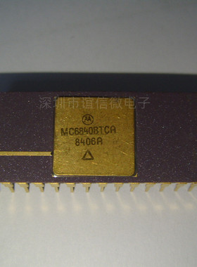 MC6840BTCA MC6840B 镀金集成电路IC 进口双列直插脚DIP陶瓷封