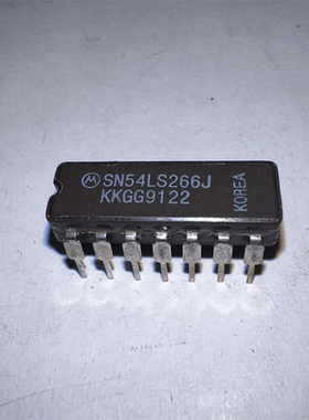 SN54LS266J 全新原装 缓冲器 驱动器 四路2输入异或非门
