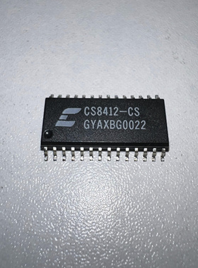 CS8412-IS CS8412-CS ES 贴片 CS8412 拆机原字28表贴脚 音响IC