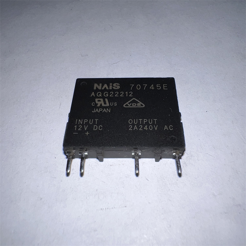 全新原装 AQG22212 松下固态继电器 12VDC 2A 4脚 空调固态光耦器