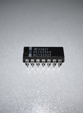 DS75492N MC75492P 全新进口双列直插IC芯片 电子元器件 DIP-14
