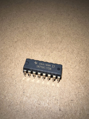 MC74HC175N CD74HC175E SN74HC175N 进口PDIP16直插脚 74HC175