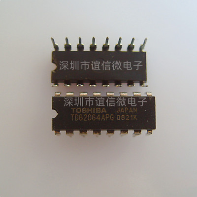 TD62064APG TD62064AP 驱动器 接收发器 直插DIP16