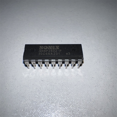 SN8P2602 SN8P2602BPB 拆机自带程序 直插DIP-18 电风扇集成块