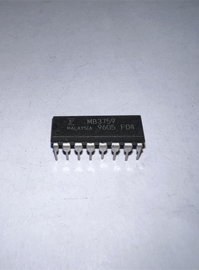 原装正品 MB3759P MB3759 开关稳压器芯片 DIP16 进口FUJITSU