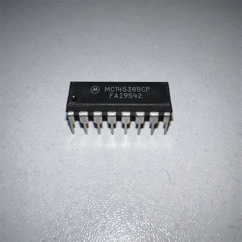 全新进口原装 MC14538BCP MC14538B直插DIP16 单稳态多谐振荡器
