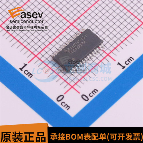 TDC1000PWR 丝印TDC1000PW TSSOP-28封装 浓度感应超声波感应芯片