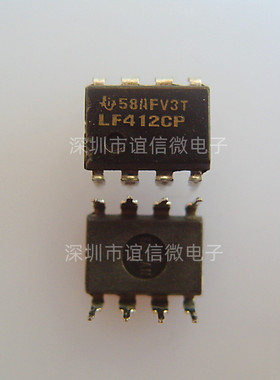 全新原装进口 LF412 LF412C LF412CP 双输入运算放大器 直插 DIP8