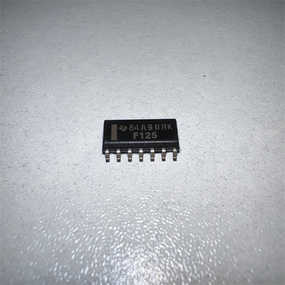 全新原装SN74F125DR 丝印F125 四路总线缓冲器闸 逻辑芯片 SOP14