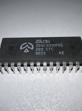 Z84C3008PEC Z84C3008PEG Z80CTC全新进口微处理器电子元器件